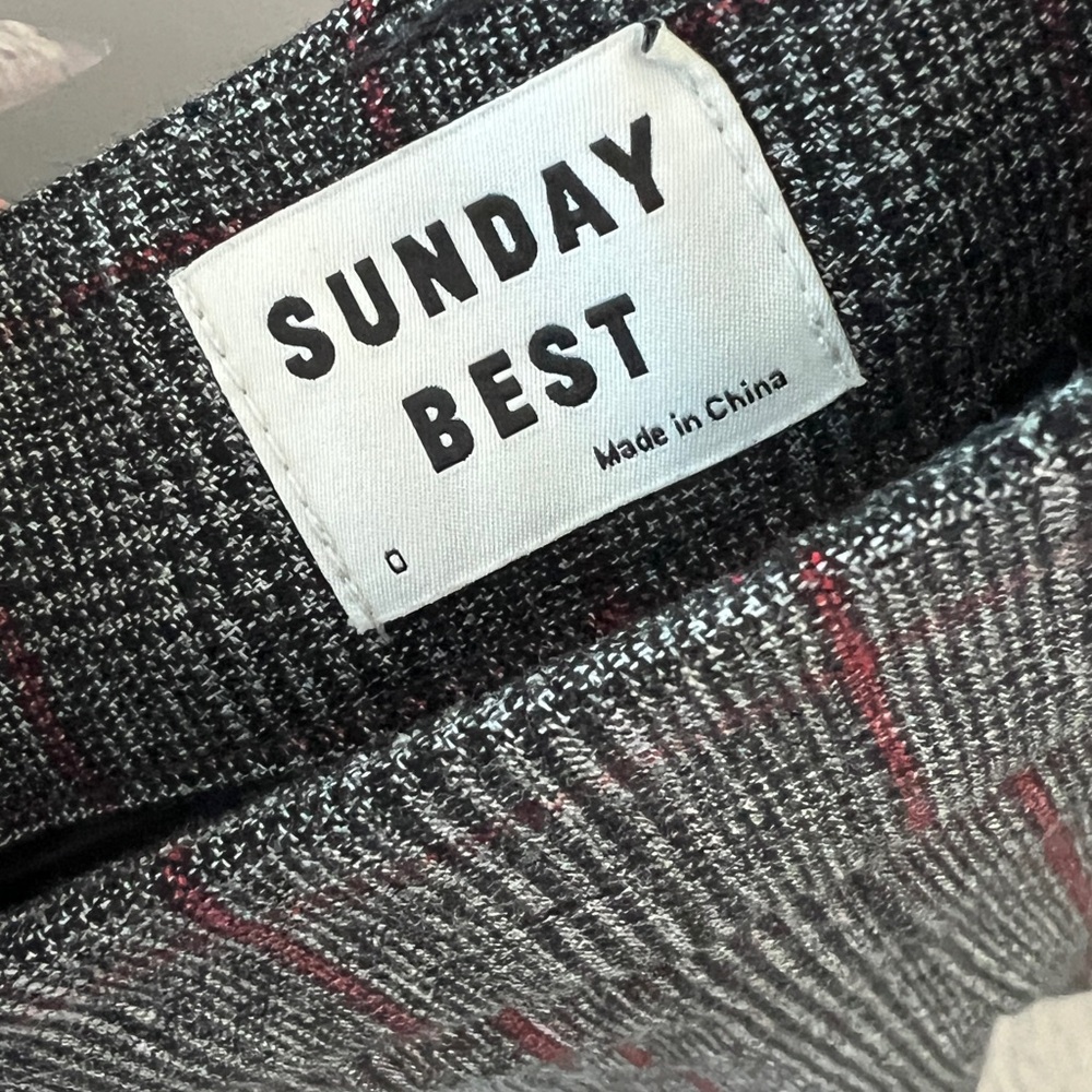 BNWOT Sunday Best Pleated Skirt – Structured Fabric, Perfect for Fall/Winter - Picture 4 of 4